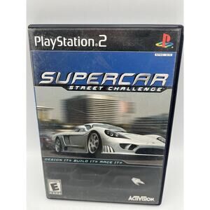 Supercar Street Challenge - PlayStation 2 / PS2 Game Complete In Box